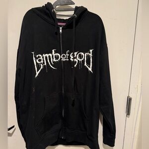 Black Lamb of God Hoodie